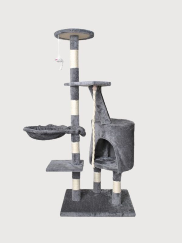 Drapak dla kota 118 cm - Drzewko z Luksusowym Domkiem