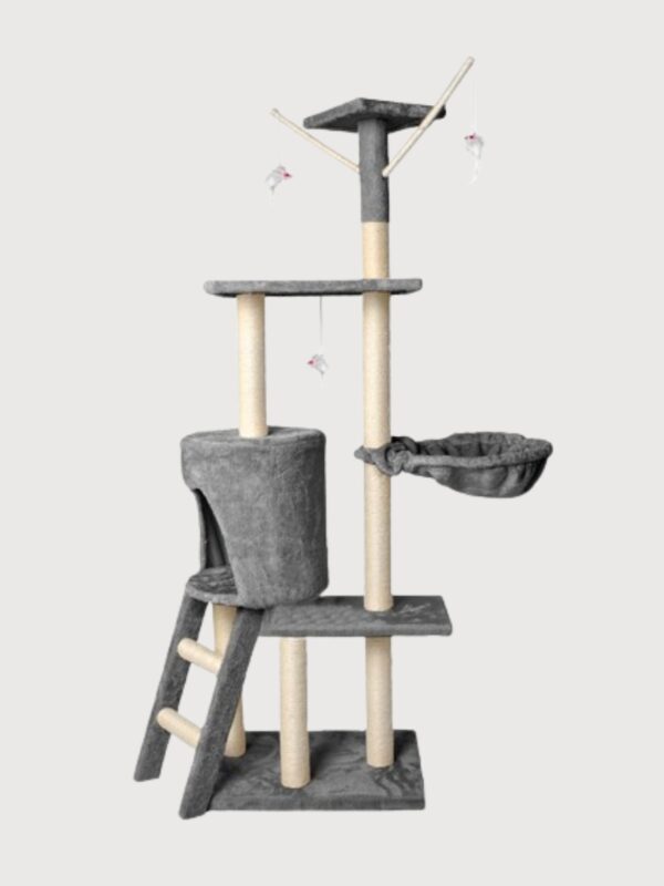 Drapak dla kota - Wesołe Drzewko z Gadżetem