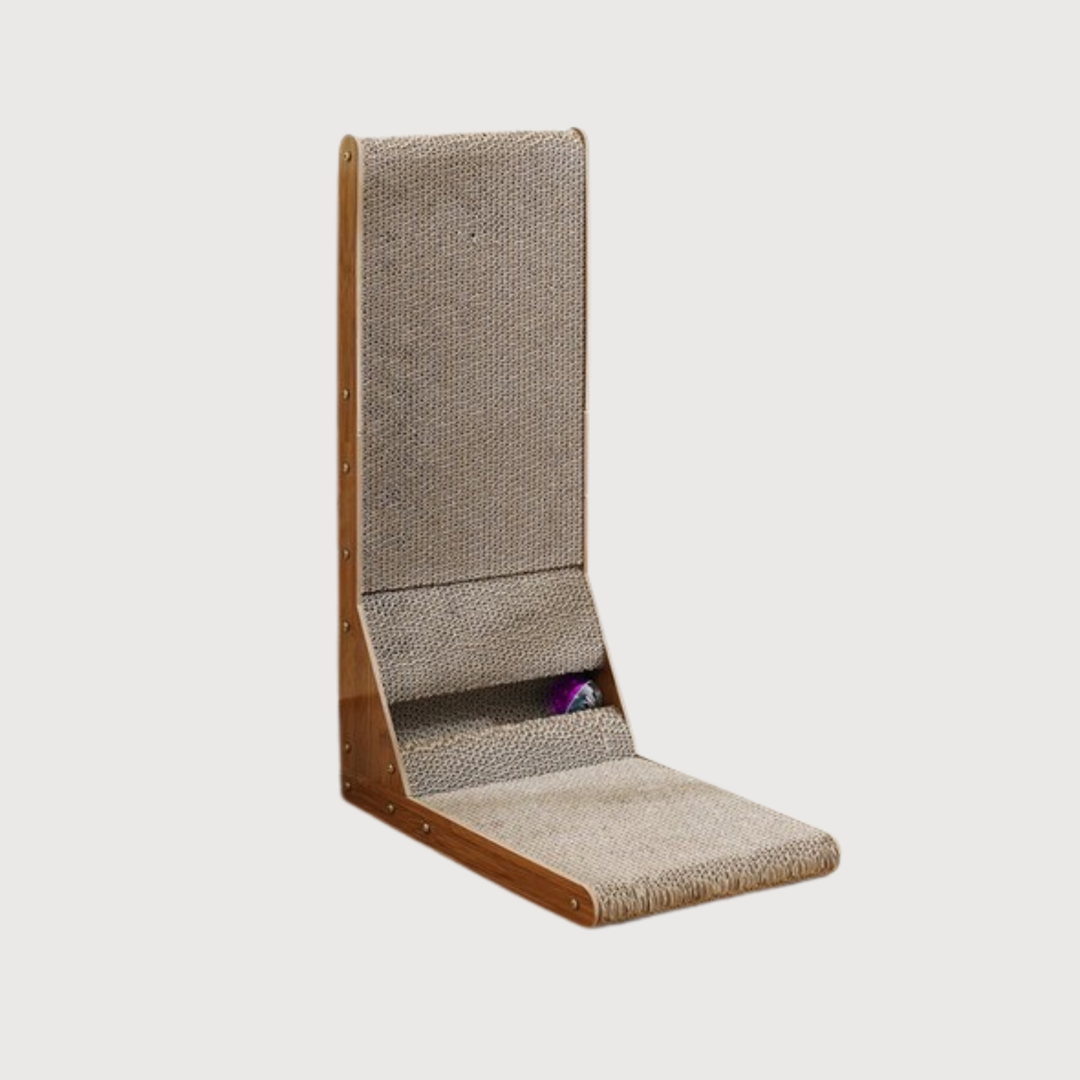 drapak kartonowy dla kota narożny