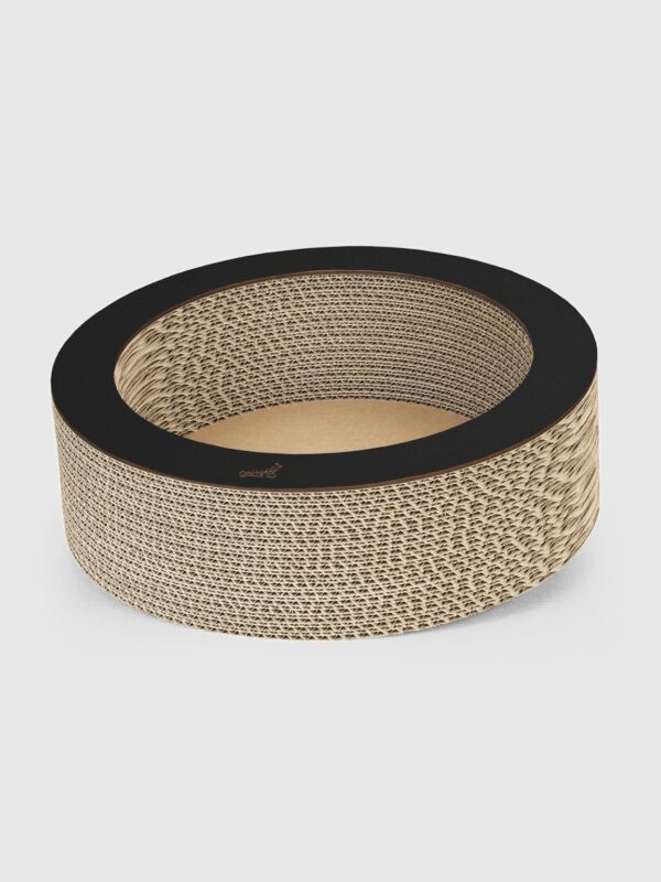 okrągły drapak kartonowy