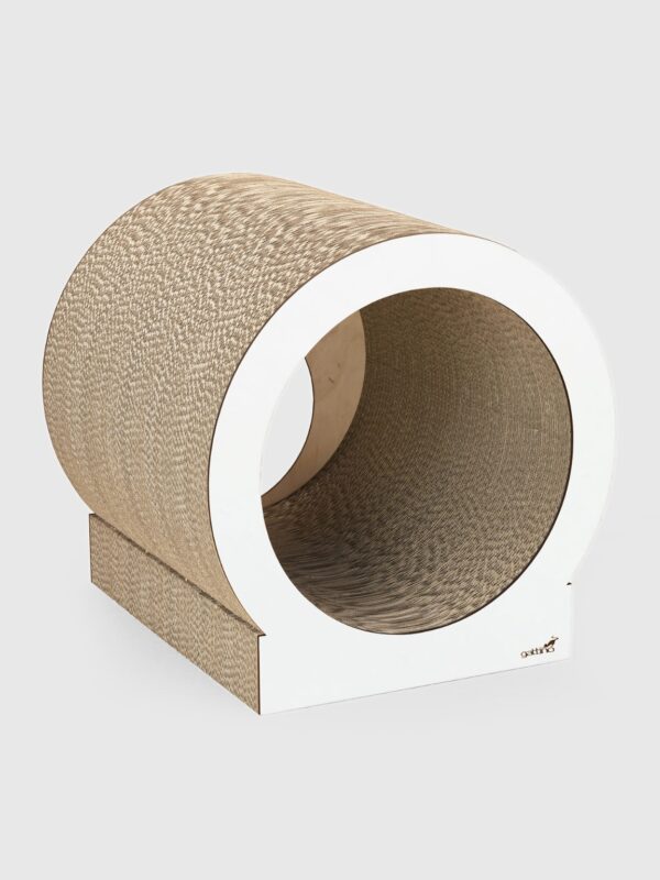 drapak dla kota z kartonu