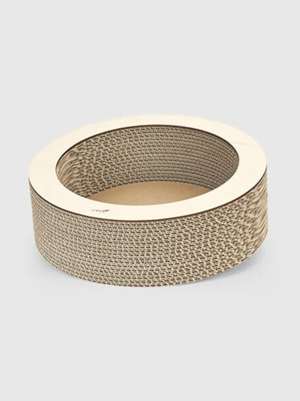 okrągły drapak kartonowy