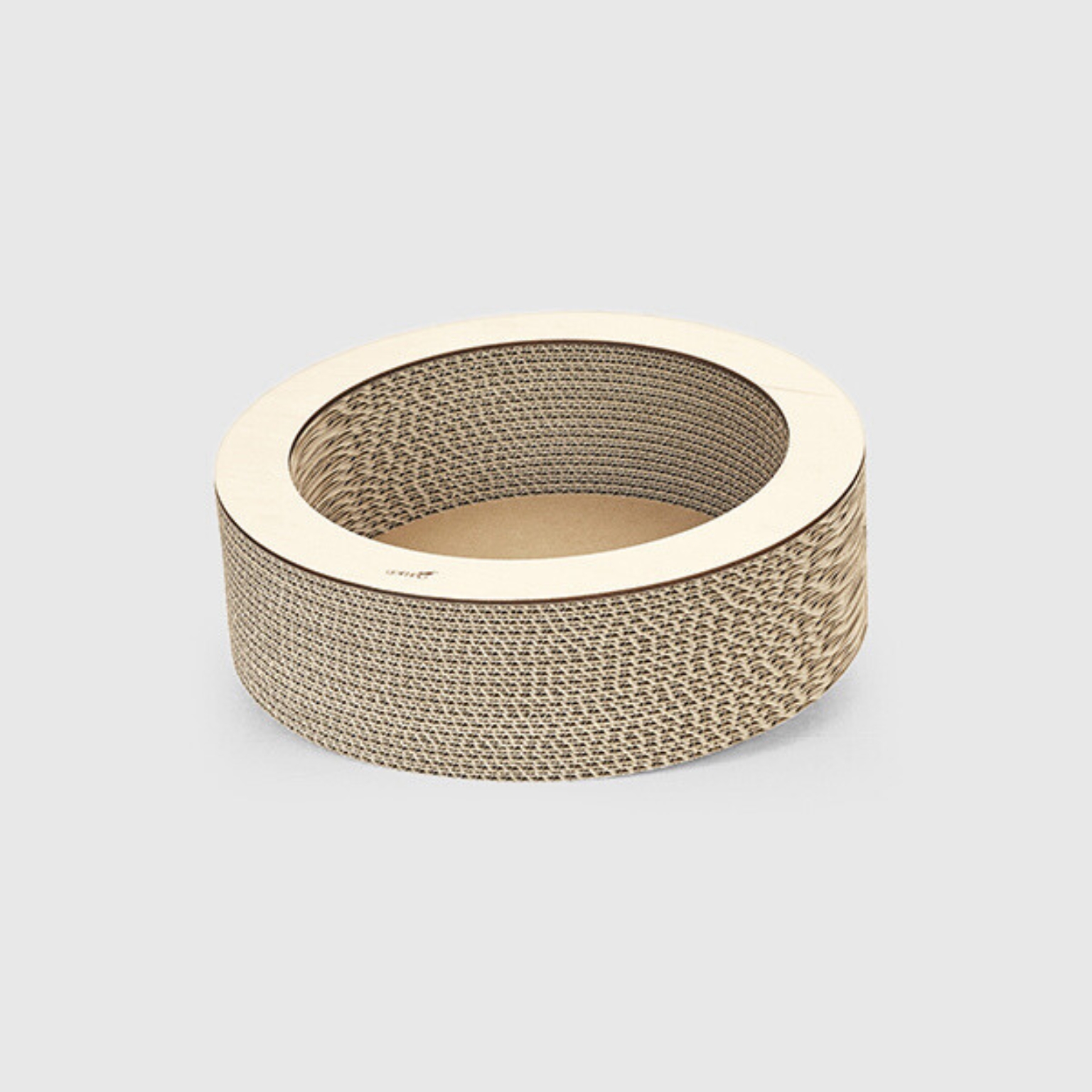 okrągły drapak kartonowy