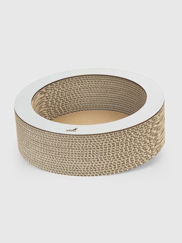 okrągły drapak kartonowy