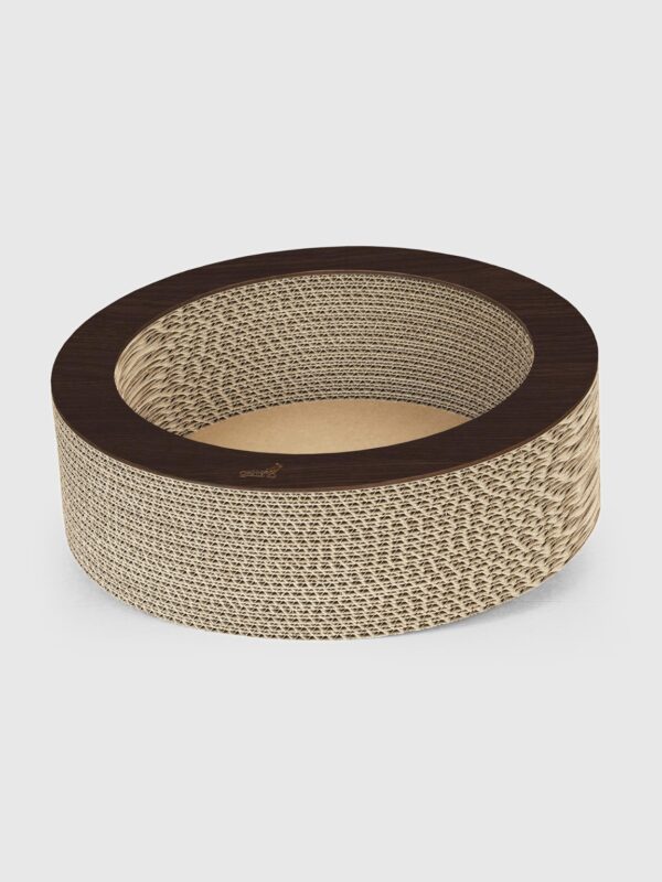 okrągły drapak kartonowy