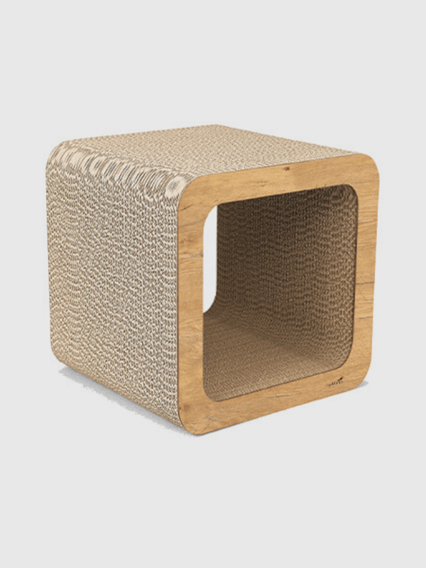 drapak dla kota z kartonu