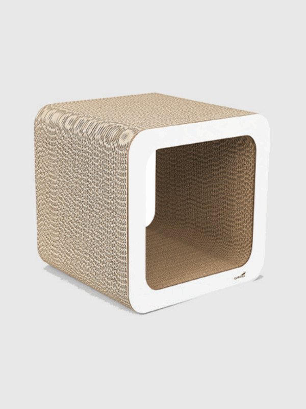 drapak dla kota z kartonu