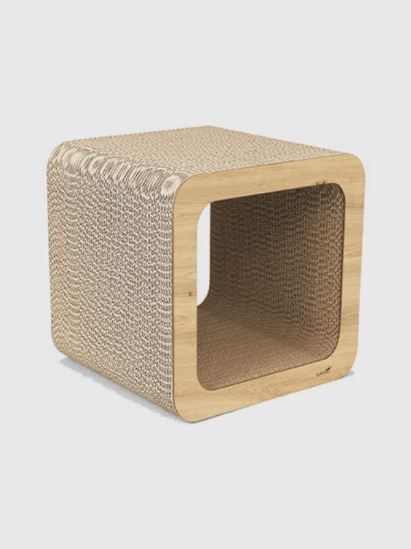 drapak dla kota z kartonu