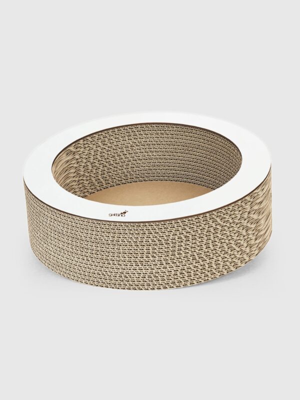 okrągły drapak kartonowy