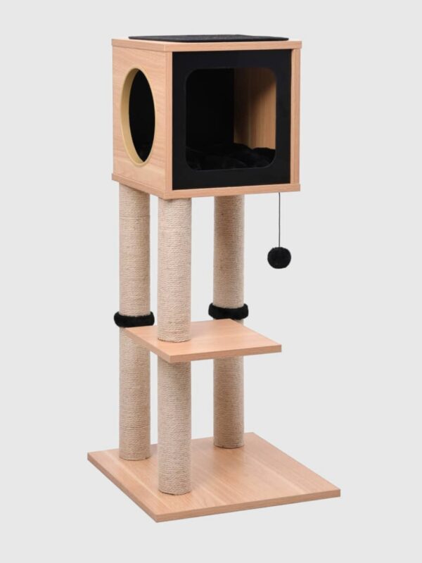 Drapak dla Kota z domkiem - 90 cm