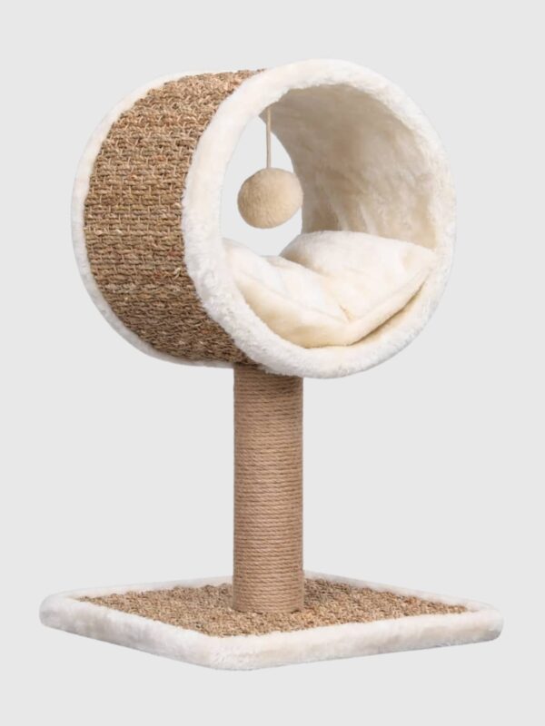 Drapak dla Kota z legowiskiem i zabawką - 56 cm