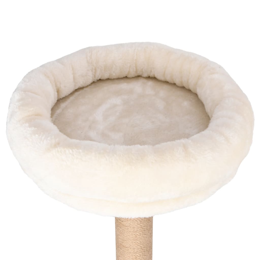 Beżowy drapak dla Kota z trawą morską - 148 cm - obrazek 4