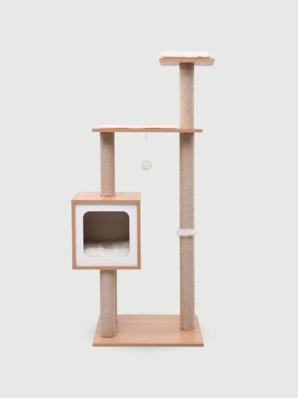 Drapak dla kota, z sizalową matą, 123 cm