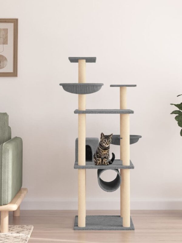 Drapak dla kota z tunelem 141 cm