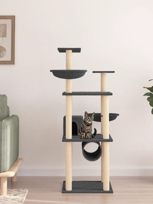 Drapak dla kota z tunelem 141 cm