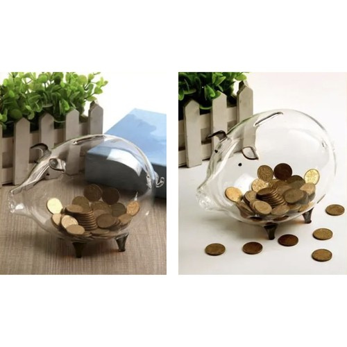 Skarbonka- świnka szklana Ruhhy 22588 - obrazek 11