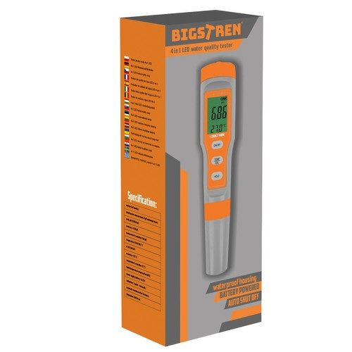 Tester jakości wody 4w1 LED Bigstren 23534 - obrazek 11