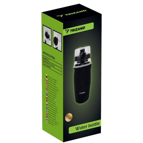 Bidon na wodę z pojemnikiem 1L Trizand 25815 - obrazek 3