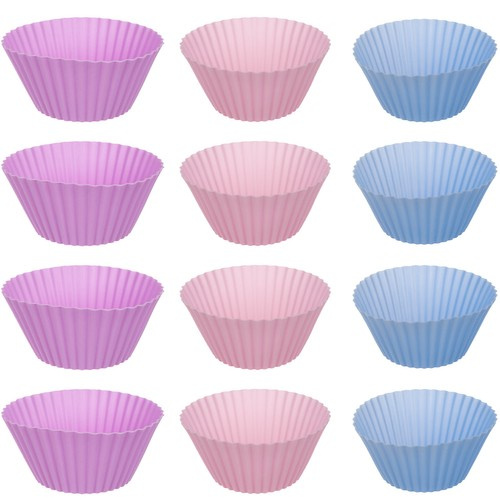 Blaszka do pieczenia + 12 silikonowych foremek - obrazek 7