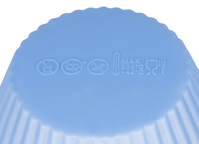 Blaszka do pieczenia + 12 silikonowych foremek - obrazek 8