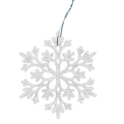 Bombki choinkowe- śnieżynki 12szt. Ruhhy 22516 - obrazek 5