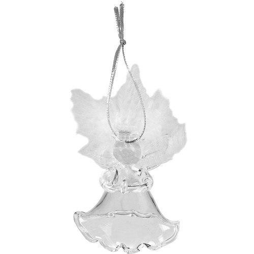 Bombki przezroczyste- aniołki 6szt. Ruhhy 22497 - obrazek 5