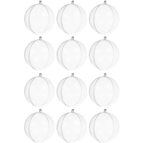 Bombki przezroczyste- zestaw 12szt Ruhhy 20508 - obrazek 14