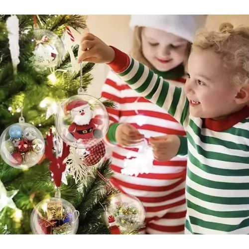 Bombki przezroczyste- zestaw 12szt Ruhhy 20508 - obrazek 6