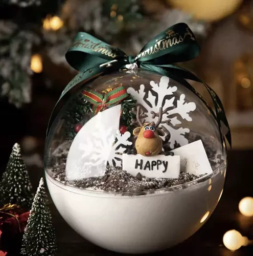 Bombki przezroczyste- zestaw 12szt Ruhhy 20508 - obrazek 11