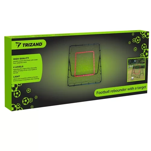 Bramka piłkarska 100x100x40 Trizand 23610 - obrazek 2