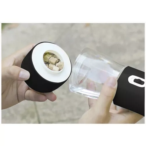 Butelka/ bidon z miską dla psa Purlov 21033 - obrazek 2