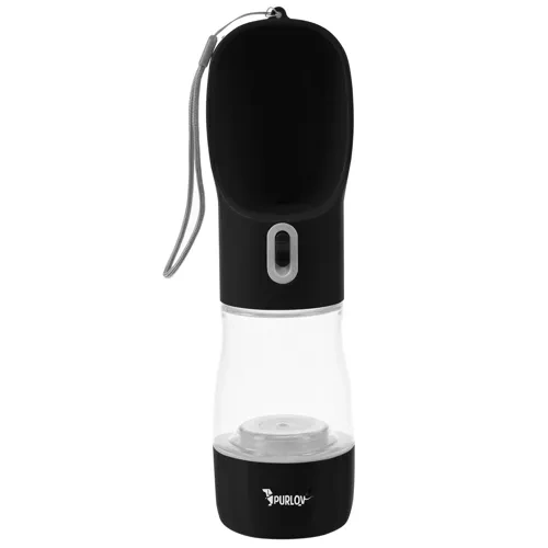 Butelka/ bidon z miską dla psa Purlov 21033 - obrazek 3