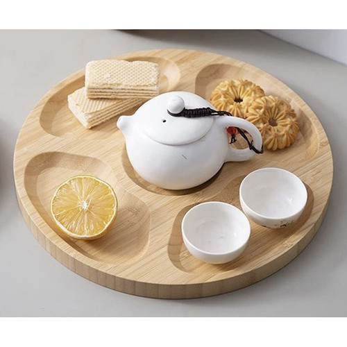 Deska bambusowa obrotowa Ruhhy 24290 - obrazek 4