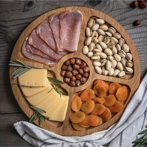 Deska bambusowa obrotowa Ruhhy 24290 - obrazek 5