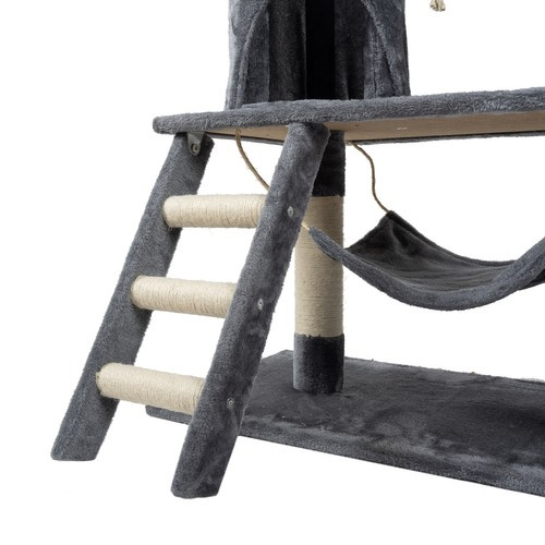 Drzewko dla kota 141cm szare Purlov 21713 - obrazek 9