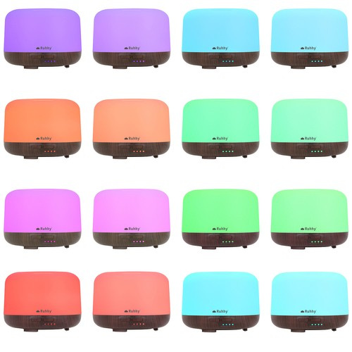 Dyfuzor zapachowy - nawilżacz LED z pilotem N23511 - obrazek 11