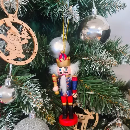 Dziadek do orzechów na choinkę- 5szt. 20358 - obrazek 4