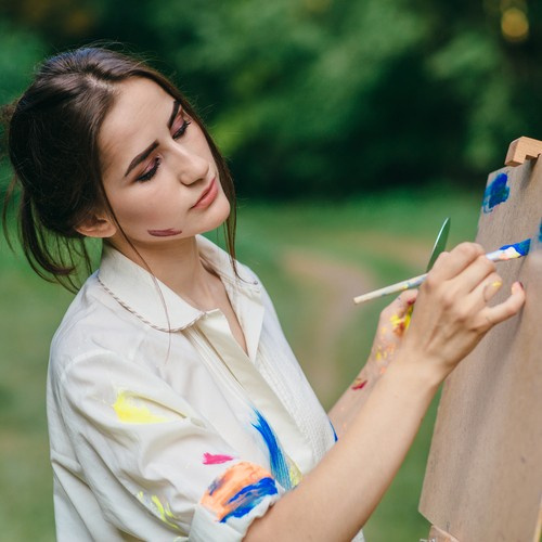 Farby akrylowe 12ml - zestaw 24 szt. Maaleo 24725 - obrazek 8