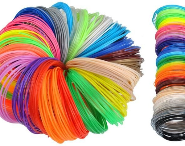 Filamenty PLA 3D - zestaw 30szt x 5m