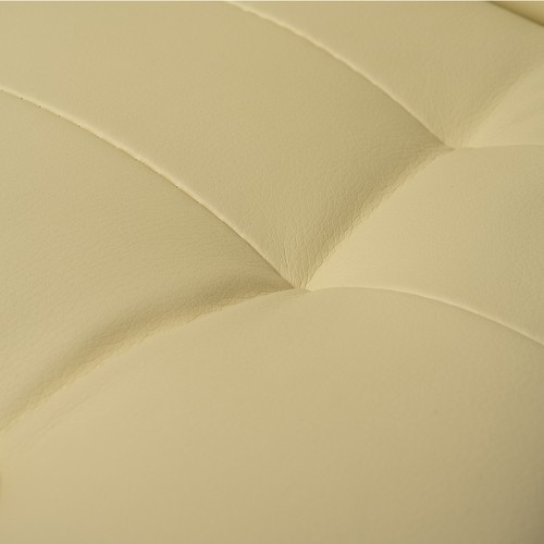 Fotel biurowy z podnóżkiem- beżowy Malatec 23287 - obrazek 9