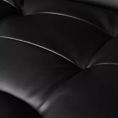 Fotel biurowy z podnóżkiem- czarny Malatec 23286 - obrazek 7