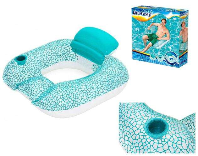 Fotel dmuchany z oparciem 102x94cm BESTWAY 43097 - obrazek 4