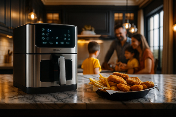 Frytkownica beztłuszczowa Ruhhy 25512 - obrazek 8