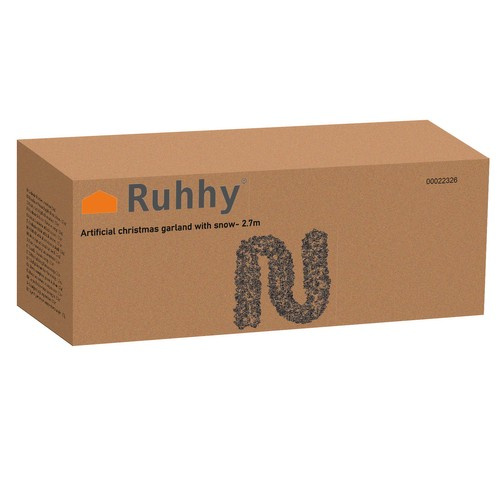 Girlanda choinkowa ośnieżona 2.7m HQ Ruhhy 22326 - obrazek 9