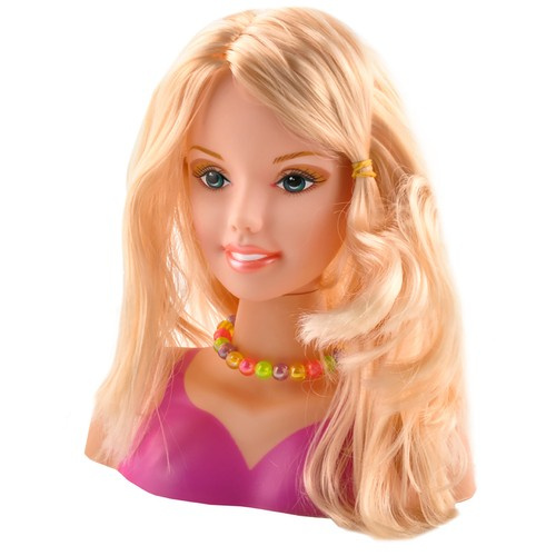 Głowa do stylizacji z akcesoriami 23437 - obrazek 5