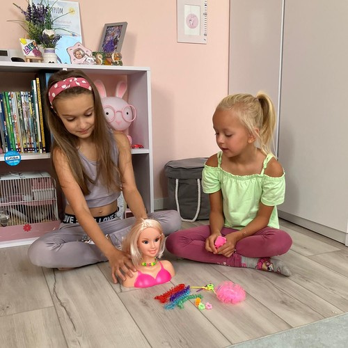 Głowa do stylizacji z akcesoriami 23437 - obrazek 12