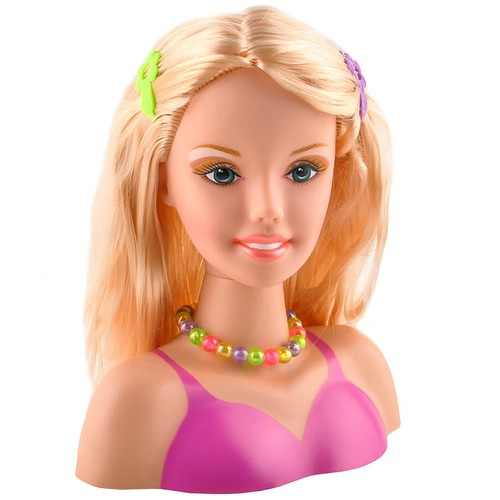 Głowa do stylizacji z akcesoriami 23437 - obrazek 6