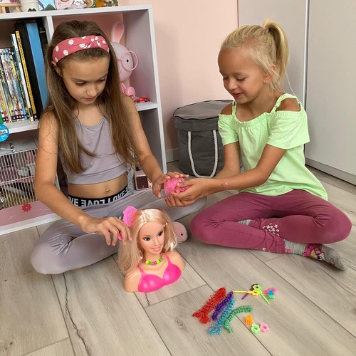 Głowa do stylizacji z akcesoriami 23437 - obrazek 11