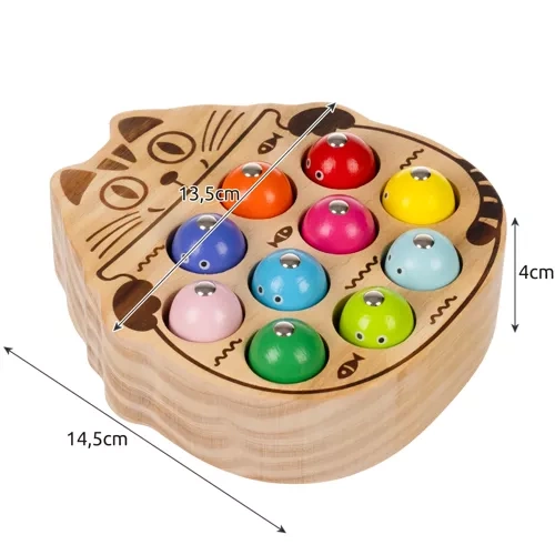 Gra "Łowienie rybek" na magnes Kruzzel 21856 - obrazek 3