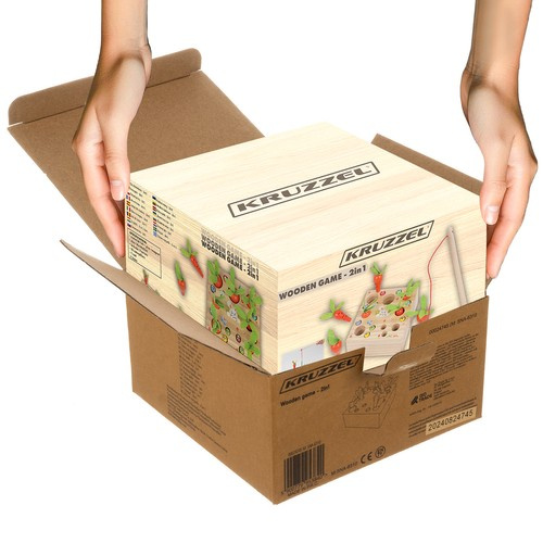 Gra drewniana - 2w1 Kruzzel 24745 - obrazek 5